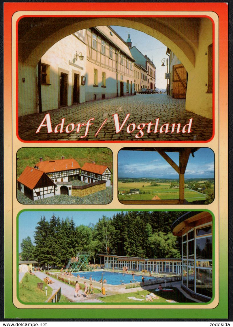 F5890 - TOP Adolf Vogtland Freibad - Verlag Bild Und Heimat Reichenbach Qualitätskarte - Vogtland