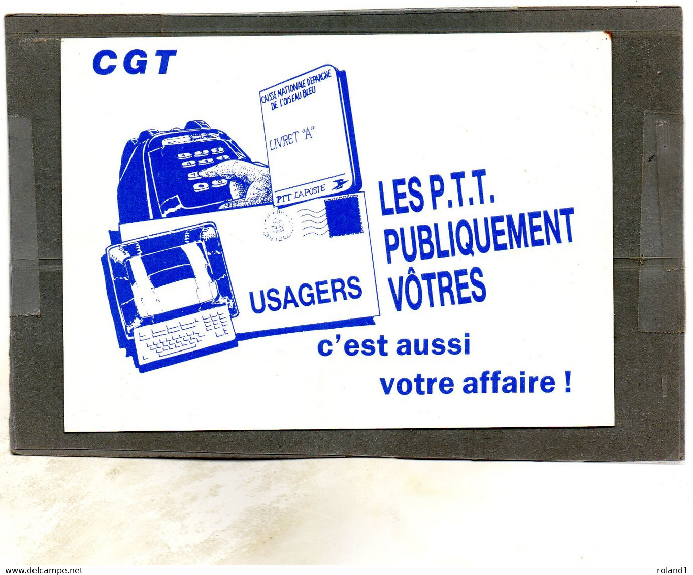 Carte Pétition - Usagers,c'est Aussi Votre Affaire. - Sindacati