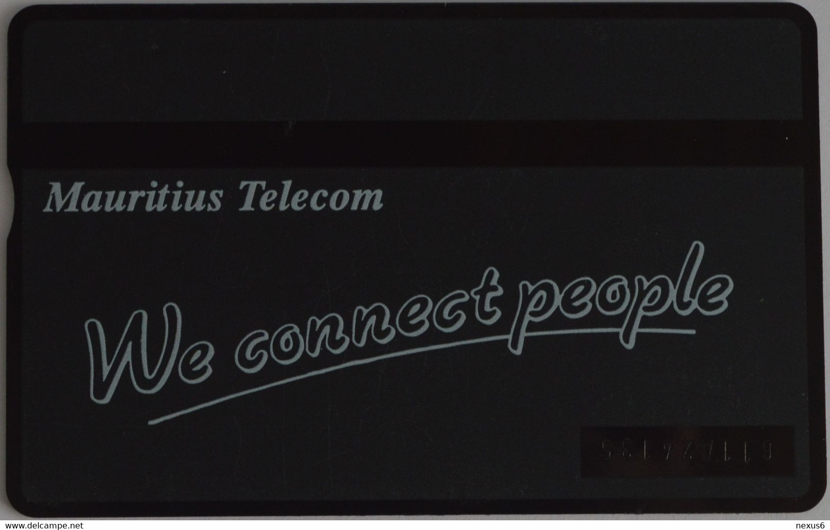 Mauritius - L&G - Telecom's Logo - With Green Line - 611A - 11.1996, 50Units, 25.000ex, Used - Mauricio