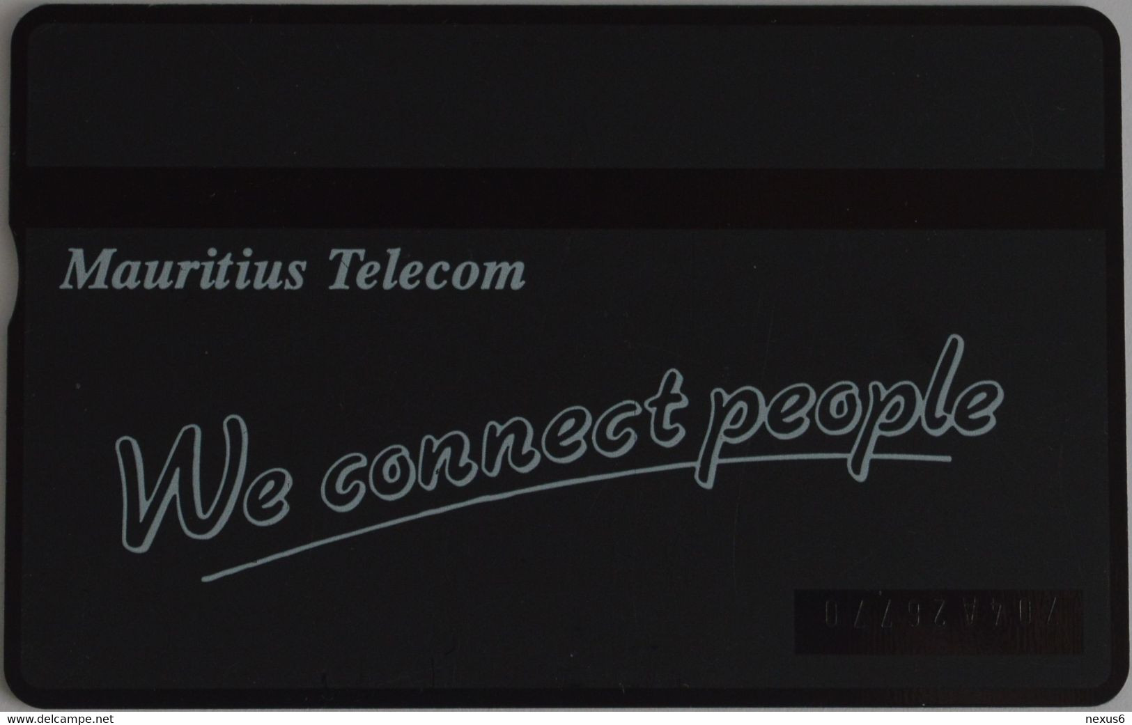 Mauritius - L&G - Telecom's Logo - With Green Line - 704A - 04.1997, 50Units, 20.000ex, Used - Mauricio