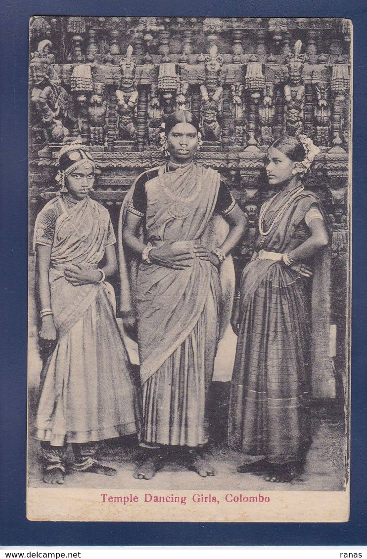 CPA Colombo Inde Femme Woman Non Circulé Types Ethnic - India