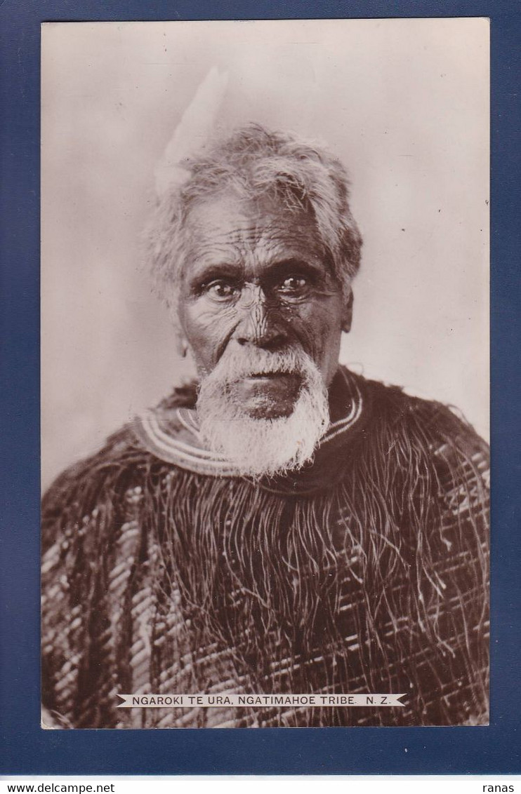 CPA Nouvelle Zélande Maori Tatouage Non Circulé - Nouvelle-Zélande