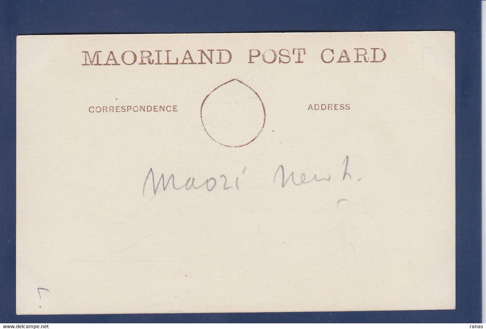 CPA Nouvelle Zélande Maori Tatouage Non Circulé - New Zealand