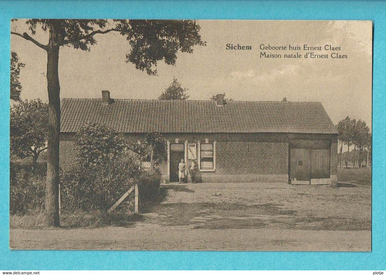 * Sichem - Zichem (Scherpenheuvel - Vlaams Brabant) * Geboorte Huis Ernest Claes, Maison Natale Ernest Claes - Scherpenheuvel-Zichem