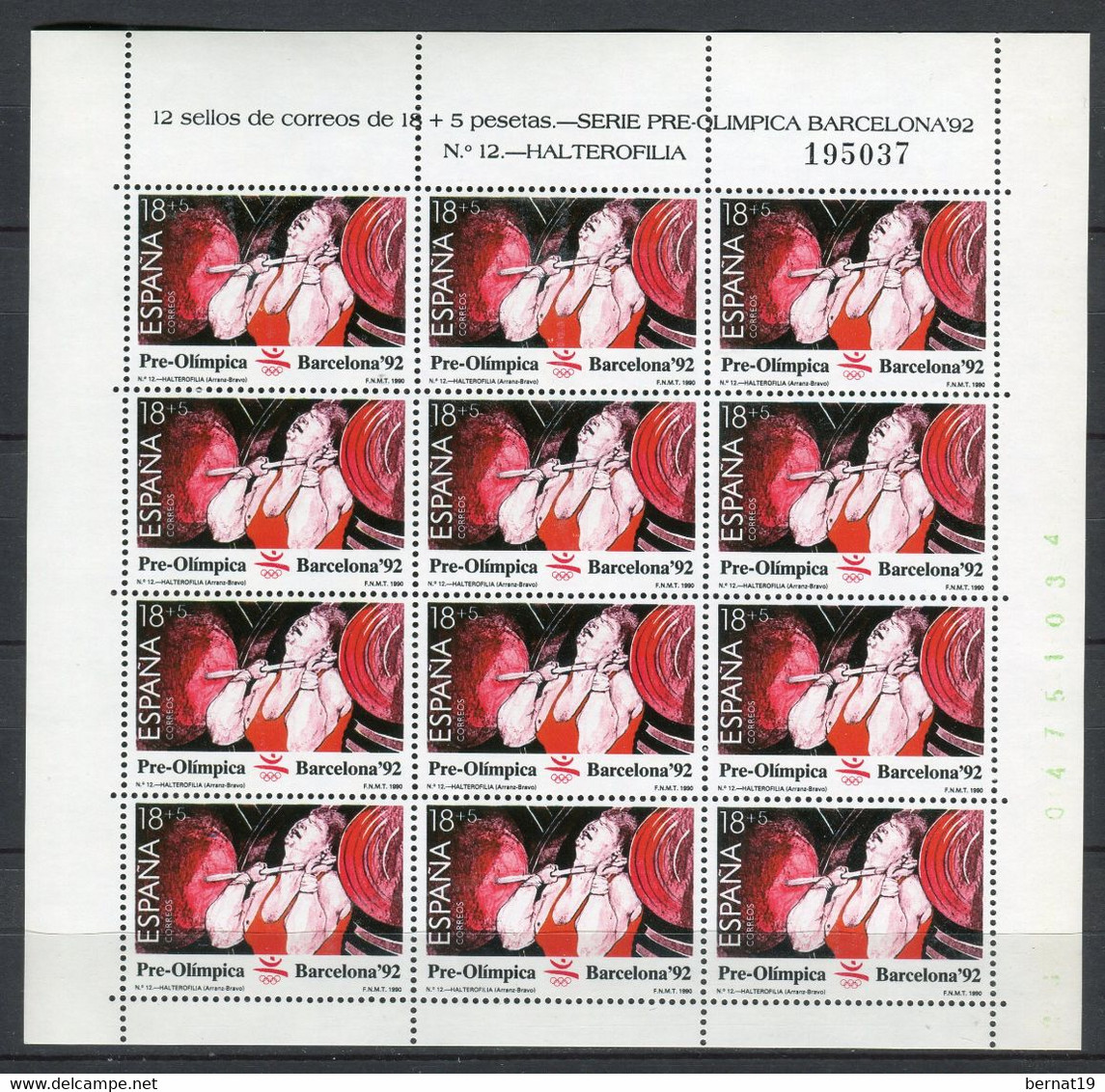 España 1990. Minipliegos 10-12 ** MNH. - Hojas Completas