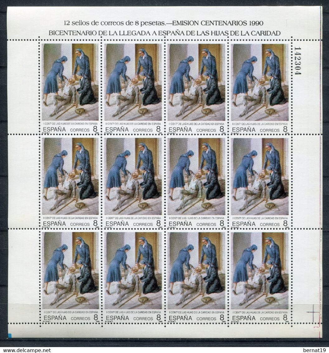 España 1990. Minipliegos 13-16 ** MNH. - Feuilles Complètes