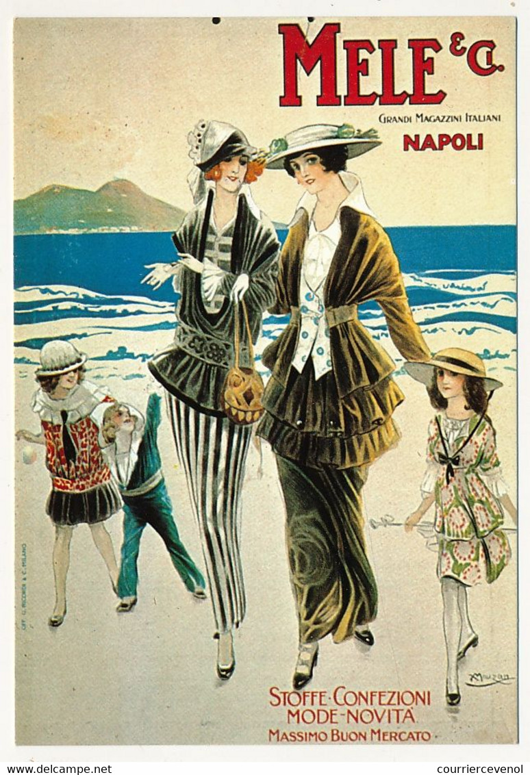 CPM - Illustrateur MAUZAN - Réédition "Affiche MELE - Grand Magasin De Mode" (1913) Pour Le Centenaire Naissance Mauzan - Mauzan, L.A.