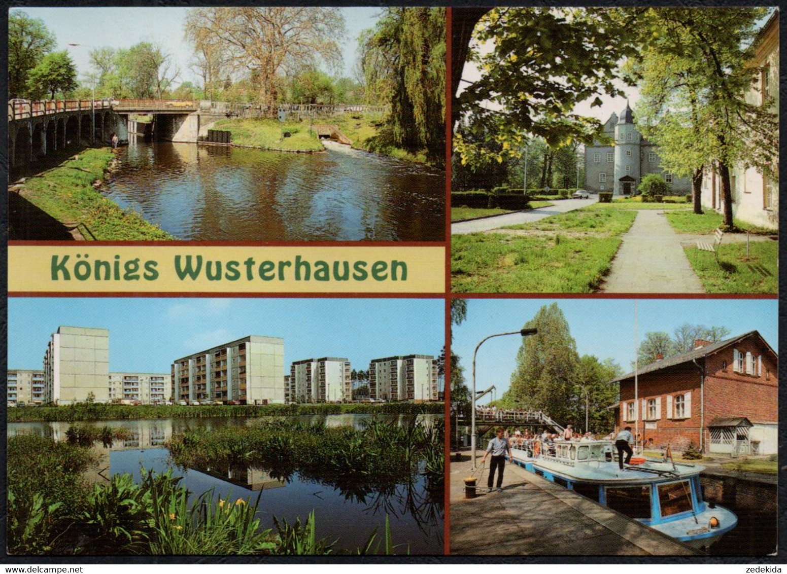 F5907 - TOP Königs Wusterhausen - Verlag Bild Und Heimat Reichenbach Qualitätskarte - Koenigs-Wusterhausen