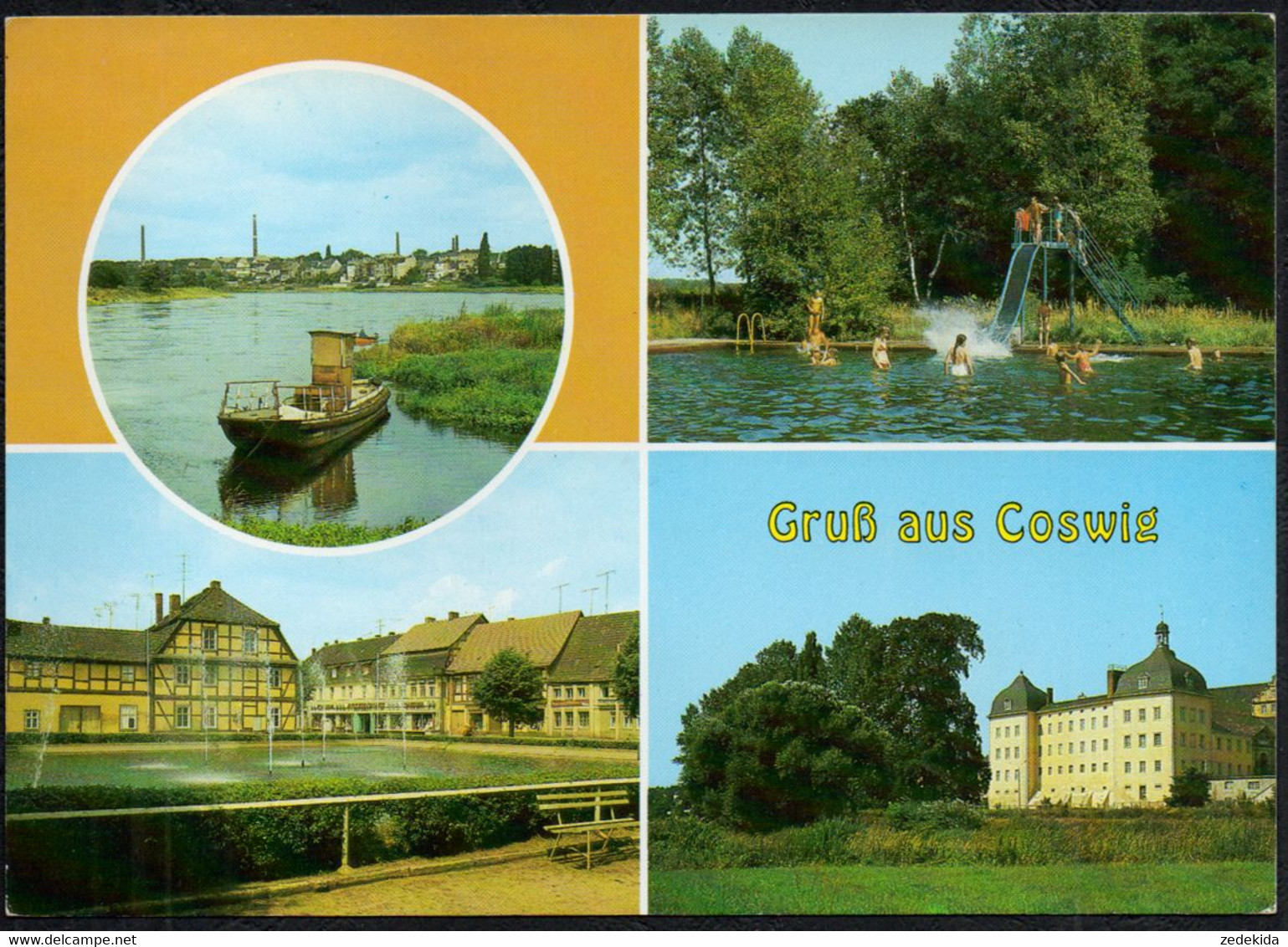 F5908 - Coswig - Verlag Bild Und Heimat Reichenbach Qualitätskarte - Coswig