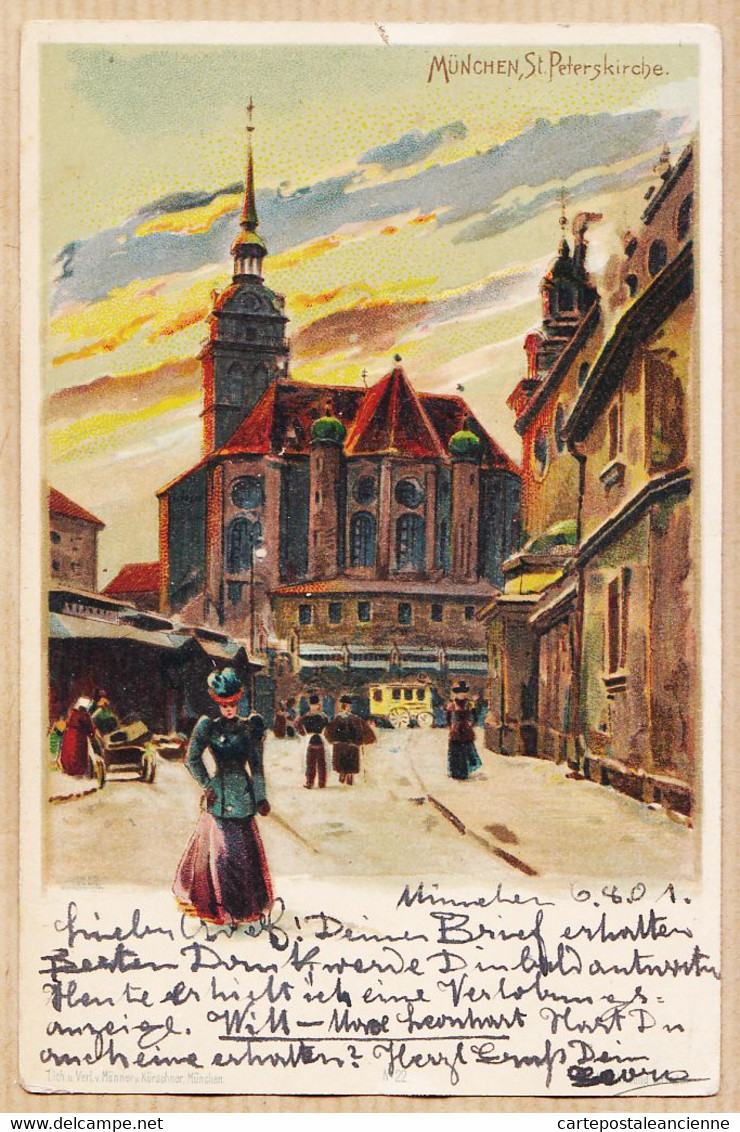 Us092 SAINT-LOUIS St MO-Missouri GERMAN Tyrolean Alps At The Worlds Fair 1904 à Pierre CHEYSSON Rue Adolphe Yvon Paris - St Louis – Missouri