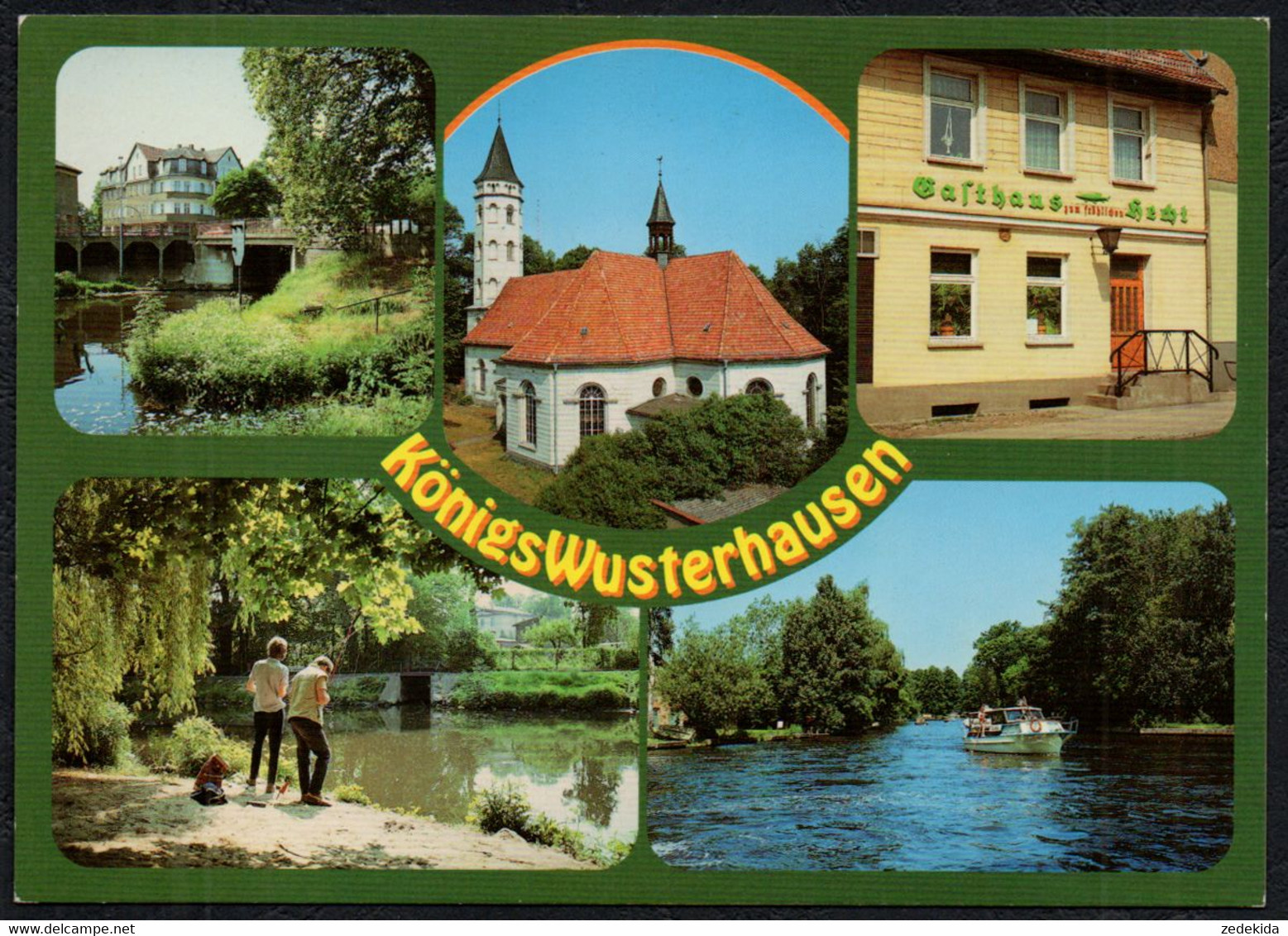 F5917 - TOP Königs Wusterhausen - Verlag Bild Und Heimat Reichenbach Qualitätskarte - Königs-Wusterhausen