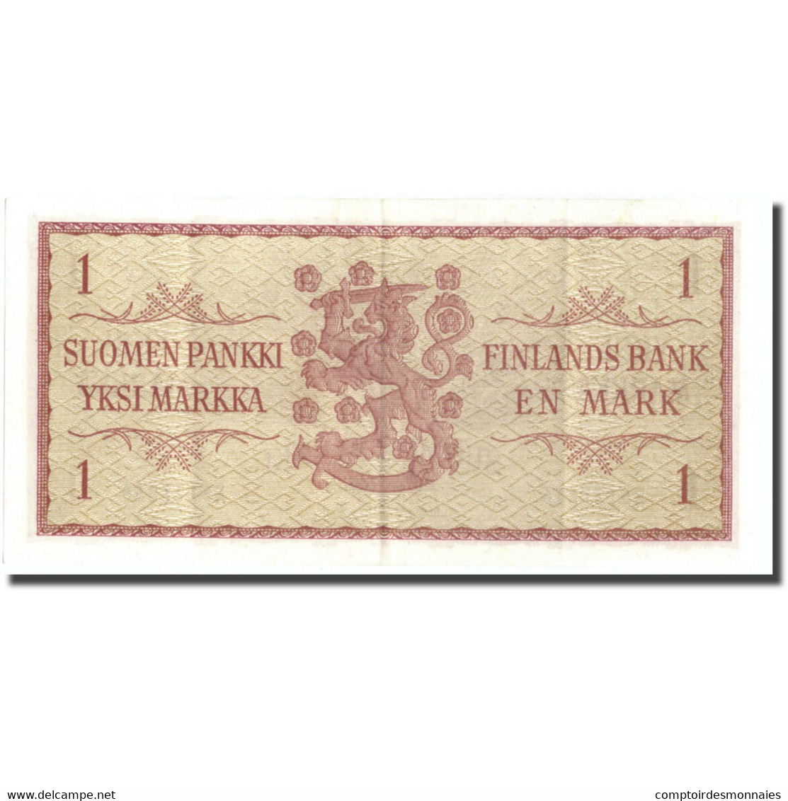 Billet, Finlande, 1 Markka, 1963, 1963, KM:98a, TTB+ - Finlande