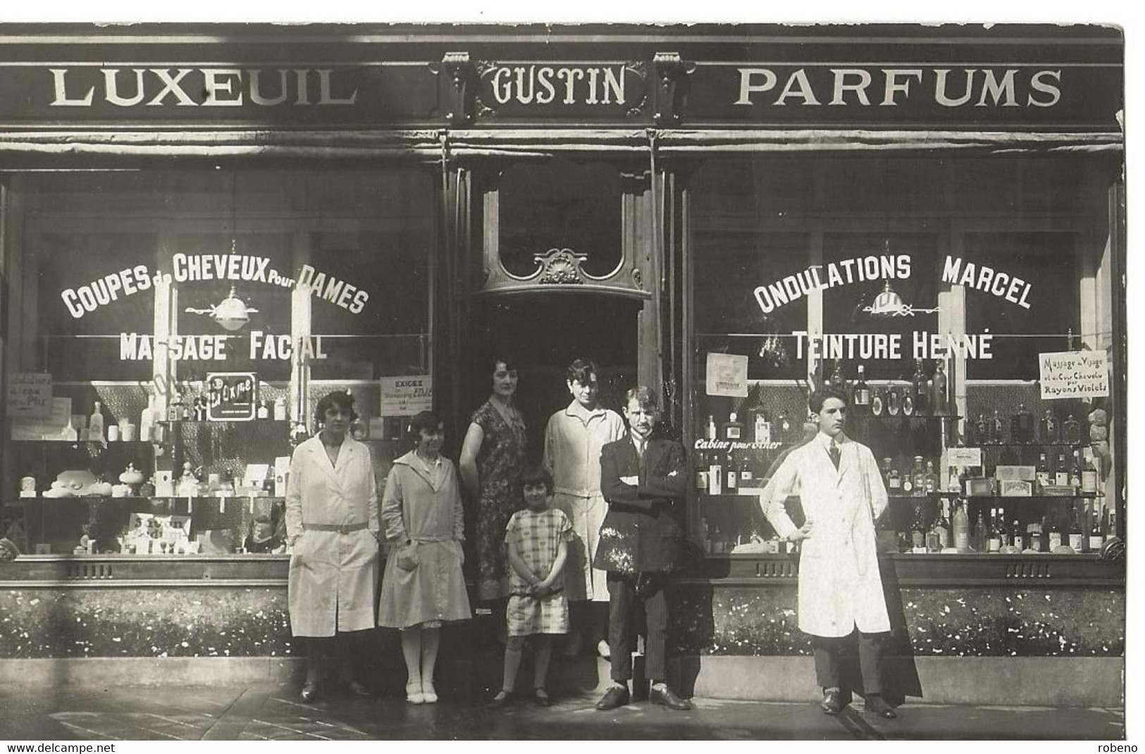 70 LUXEUIL Salon De Coiffure GUSTIN Et Parfumerie - Luxeuil Les Bains