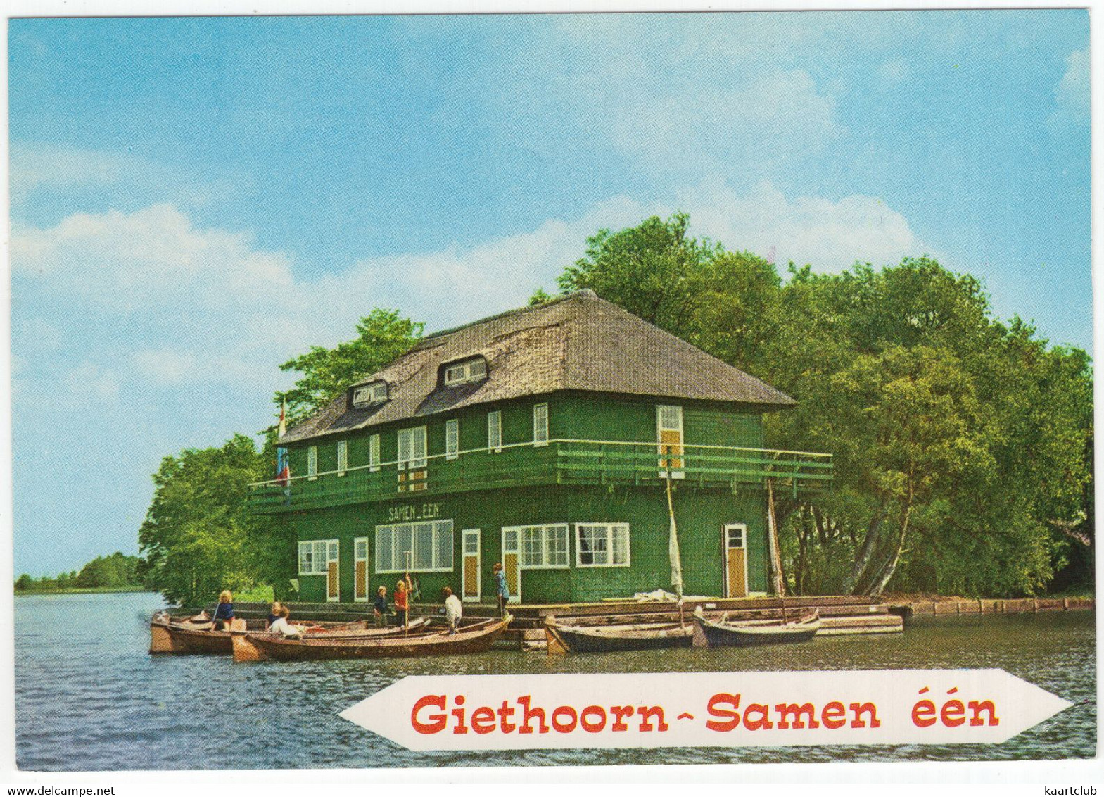 Giethoorn - 'Samen één' Vakantiehuis - (Overijssel, Nederland / Holland) - Nr. L 2372 - Punters - Giethoorn