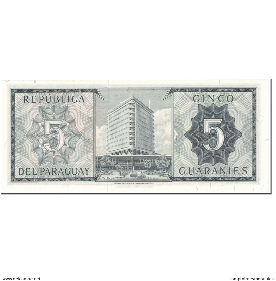 Billet, Paraguay, 5 Guaranies, 1963, Undated (1963), KM:195b, NEUF - Paraguay