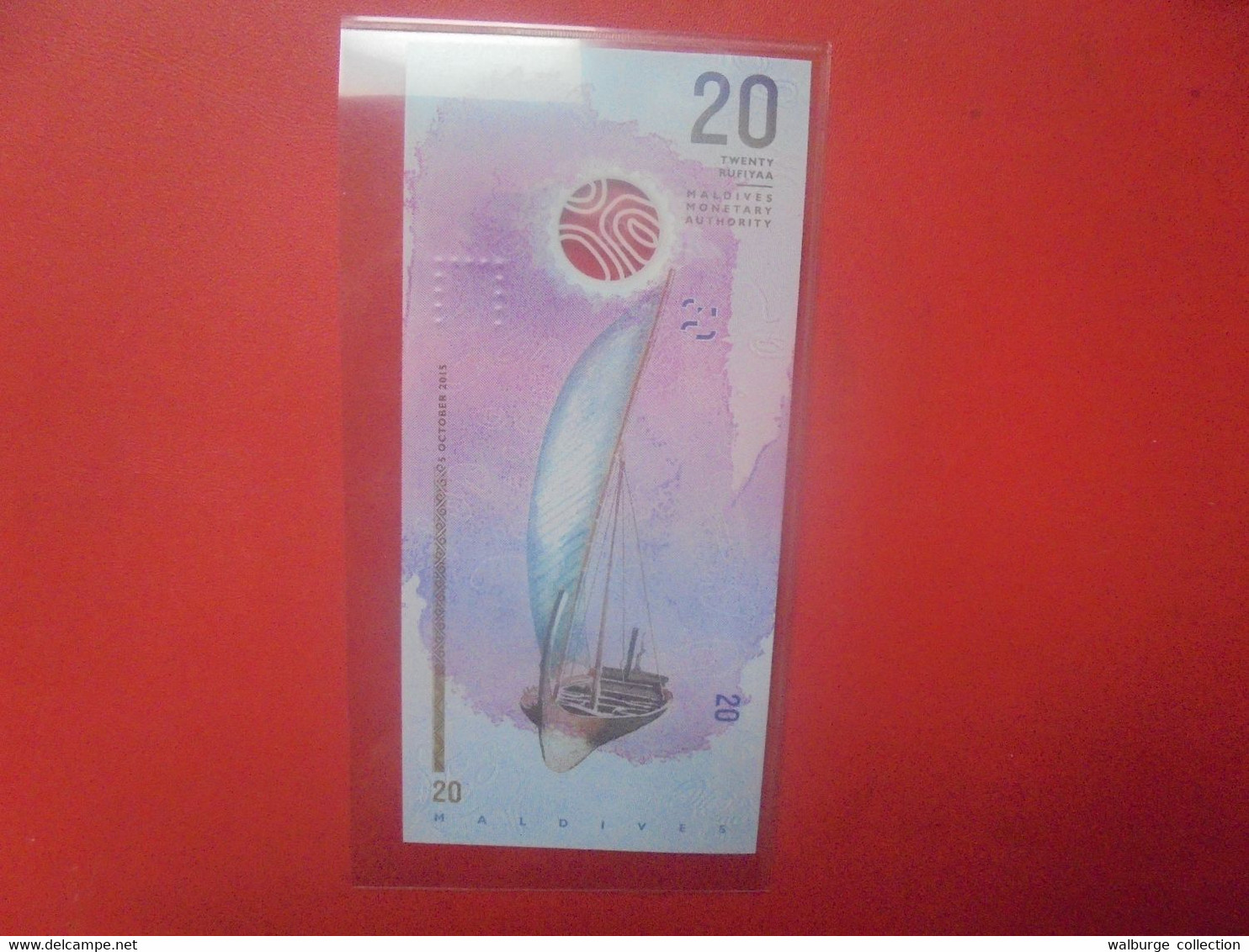 MALDIVES 20 RUFIYAA 2015 Peu Circuler/Neuf (B.26) - Maldives