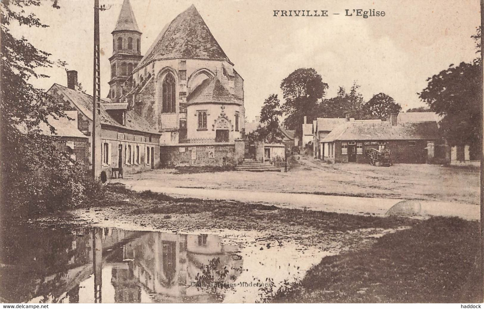 FRIVILLE : L'EGLISE - Friville Escarbotin