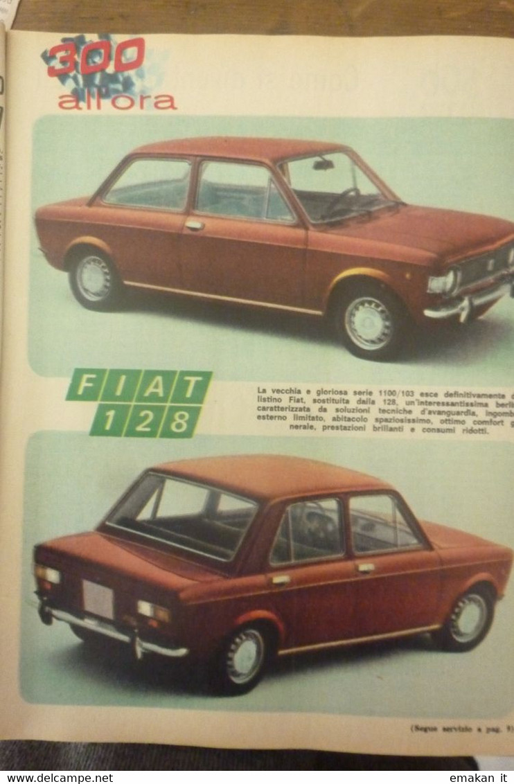 # INTREPIDO N 16 / 1969 - REIF L.R. VICENZA - AEREO CONCORDE - FIAT 128 - BICI GRAZIELLA CROSS - Premières éditions