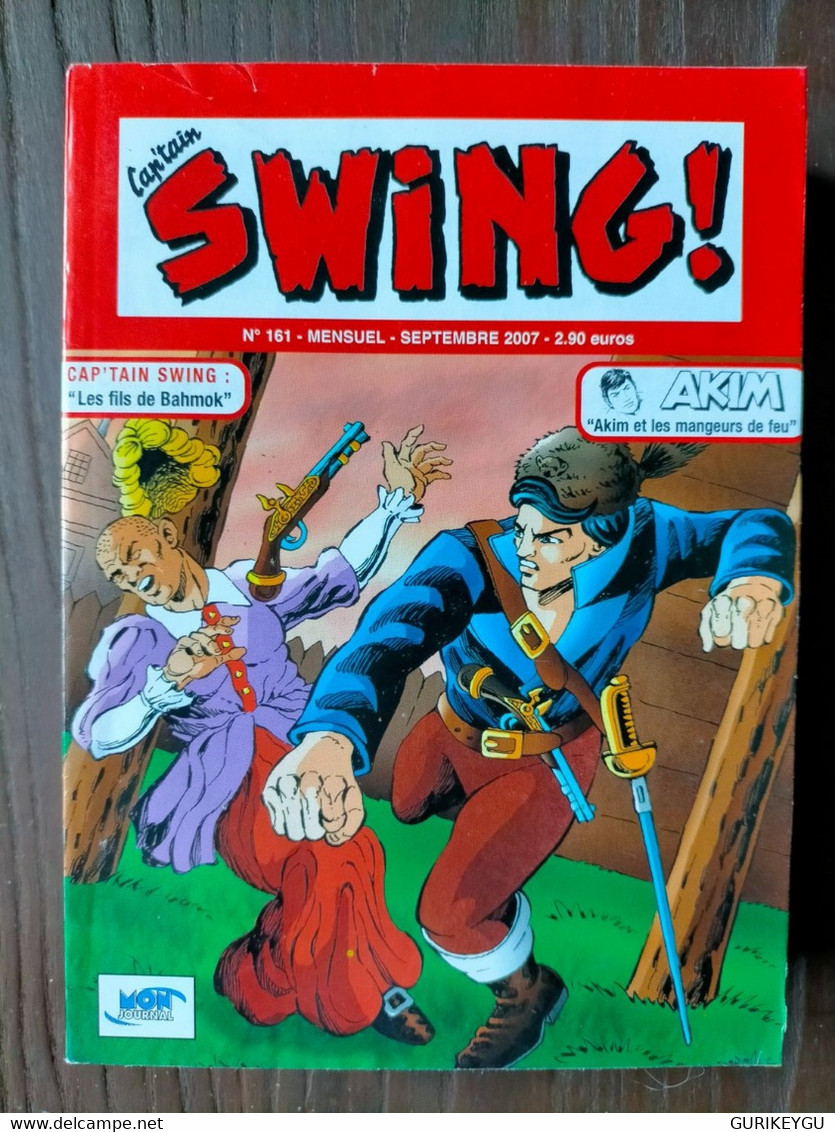 Cap'tain Capitain SWING N° 161  AKIM  Mon Journal 09/2007 TTBE - Mon Journal