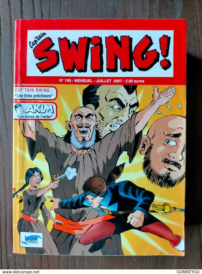 Cap'tain Capitain SWING N° 159   AKIM  Mon Journal 07/2007 TTBE - Mon Journal