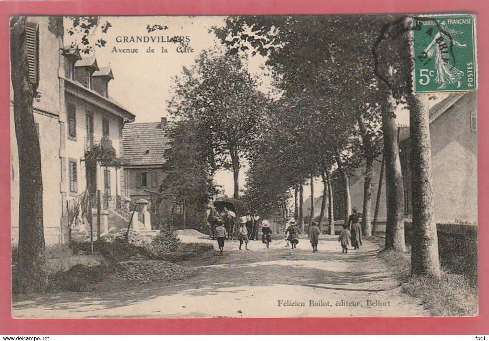 Territoire De Belfort - Grandvillars - Avenue De La Gare - Grandvillars