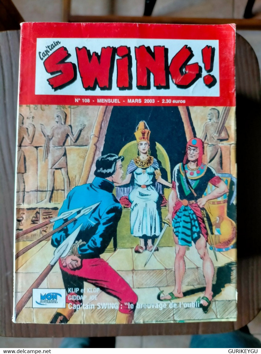 Cap'tain Capitain SWING N° 108  Janus Stark GIPPAD JOE   Mon Journal 03/2003  BE - Mon Journal