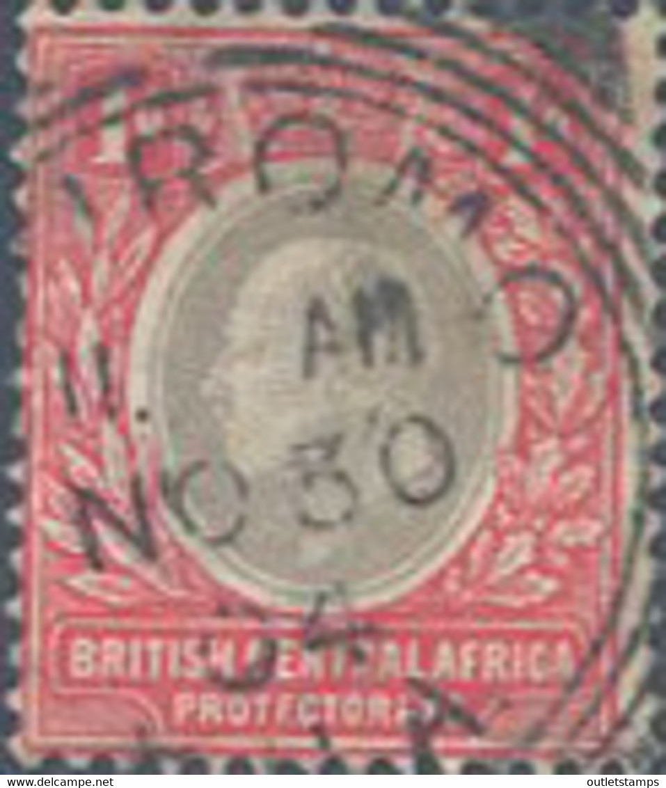 Ref. 644917 * USED *  - BRITISH CENTRAL AFRICA . 1903. EDWARD VII. EDUARDO VII - Altri & Non Classificati