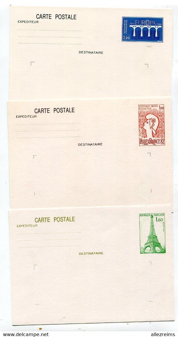 Lot De 9 Entiers Postaux  A   VOIR  !!!! - Lots Et Collections : Entiers Et PAP