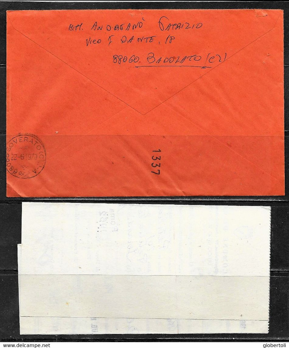 Italia/Italy/Italie: Lotto Di 6 Documenti Postali, Lot Of 6 Postal Documents. Loto Di 6 Documents Postaux - Lotti E Collezioni