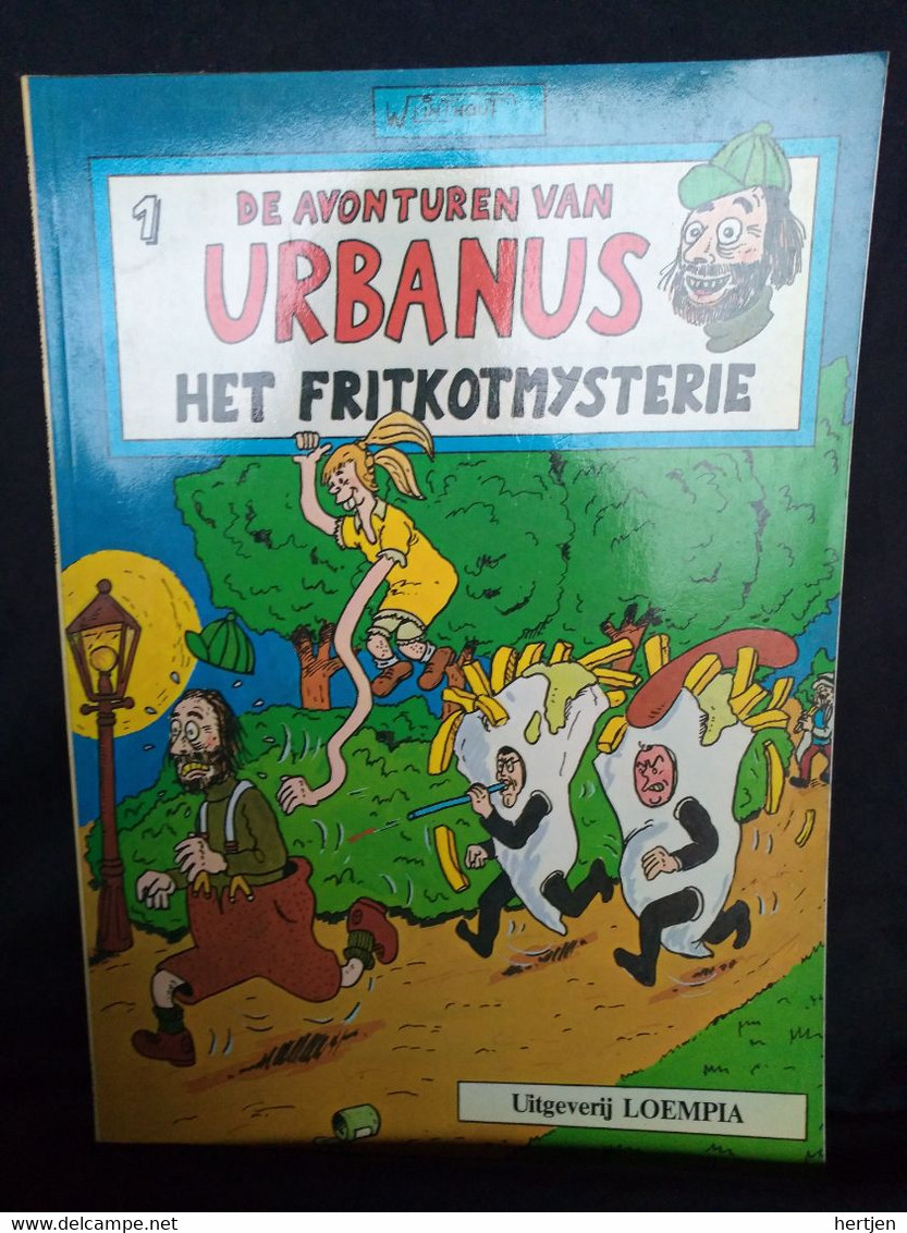 Het Fritkotmysterie / Eerste Druk Van Een Heruitgave 1987, Urbanus Nr. 1 - Urbanus