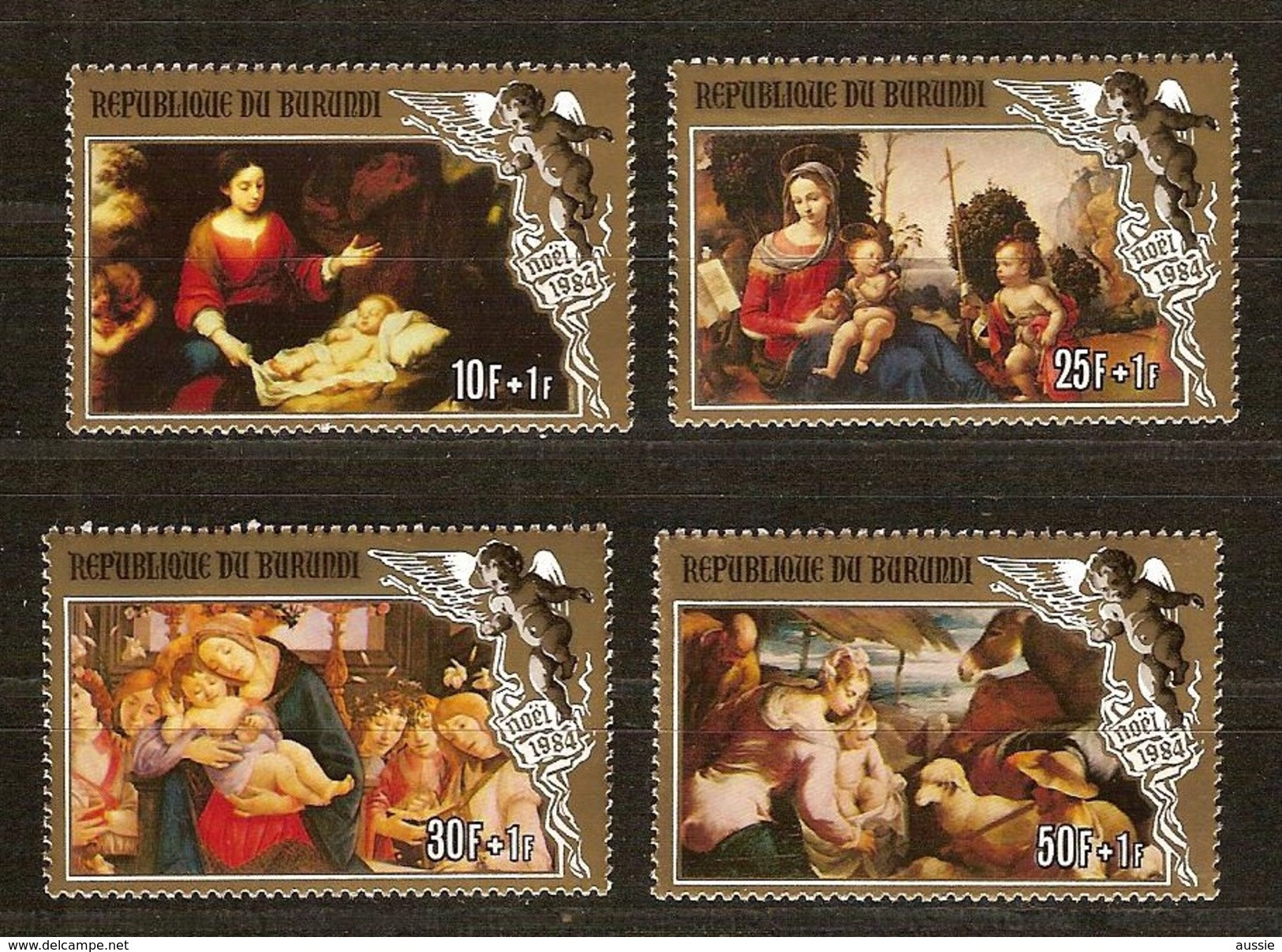 Burundi 1985 OCBnr 940-943 *** MNH  Cote 33 Euro Noel Kerstmis Christmas - Unused Stamps