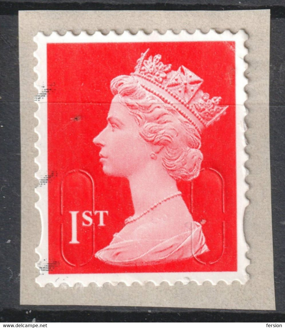 Queen Elizabeth II 2016 United Kingdom BRITAIN UK - Self Adhesive / Used But Still Adhesive - 1 St - Gebruikt