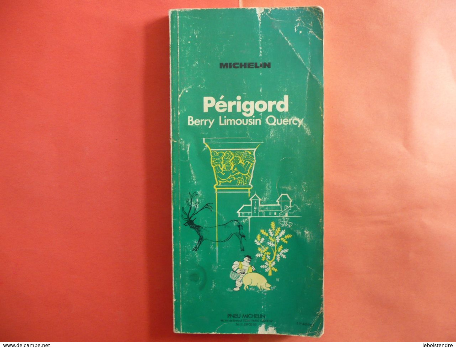 PERIGORD BERRY LIMOUSIN QUERCY MICHELIN 1975  GUIDE VERT DE TOURISME PNEU MICHELIN 11E EDITION - Michelin (guides)