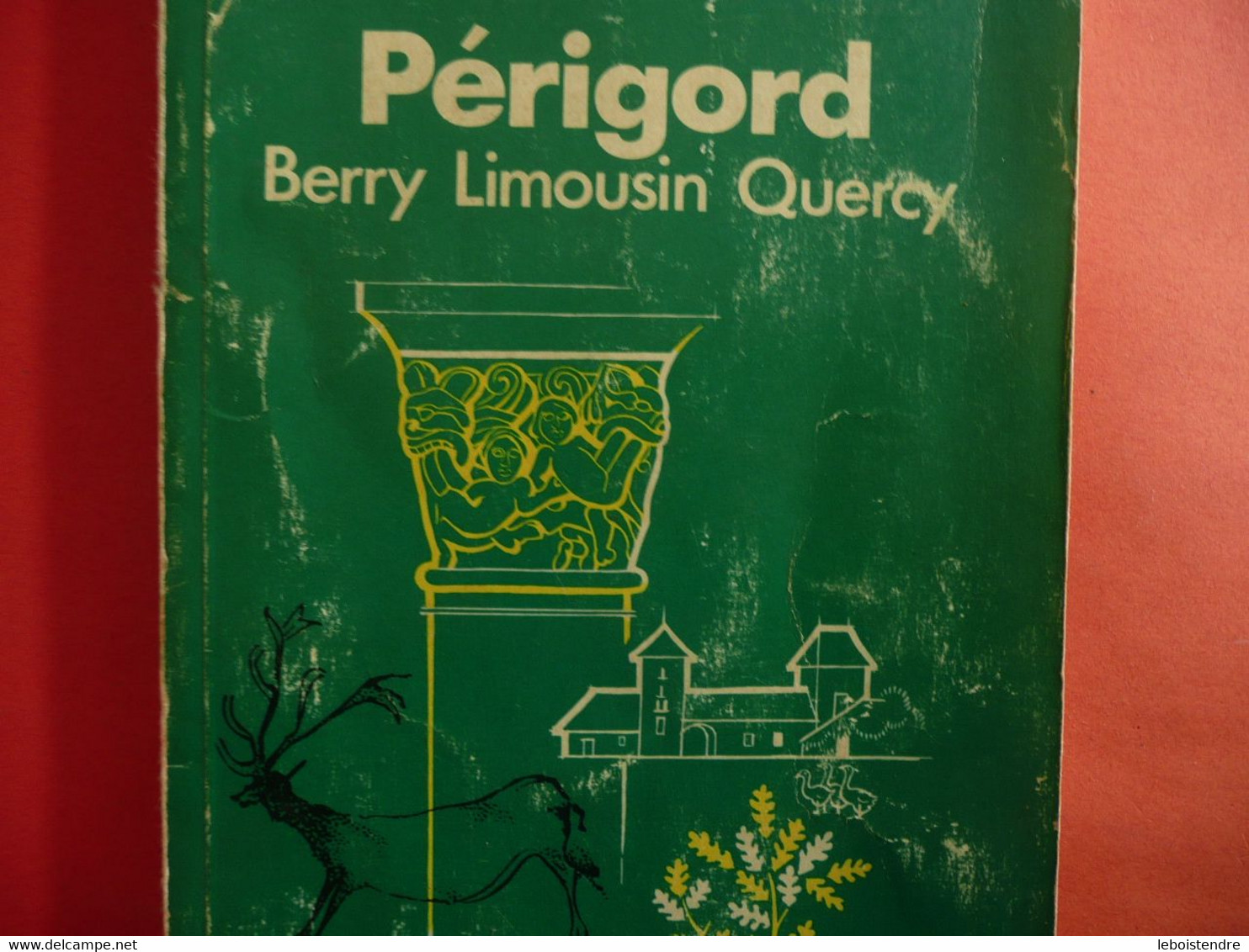 PERIGORD BERRY LIMOUSIN QUERCY MICHELIN 1975  GUIDE VERT DE TOURISME PNEU MICHELIN 11E EDITION