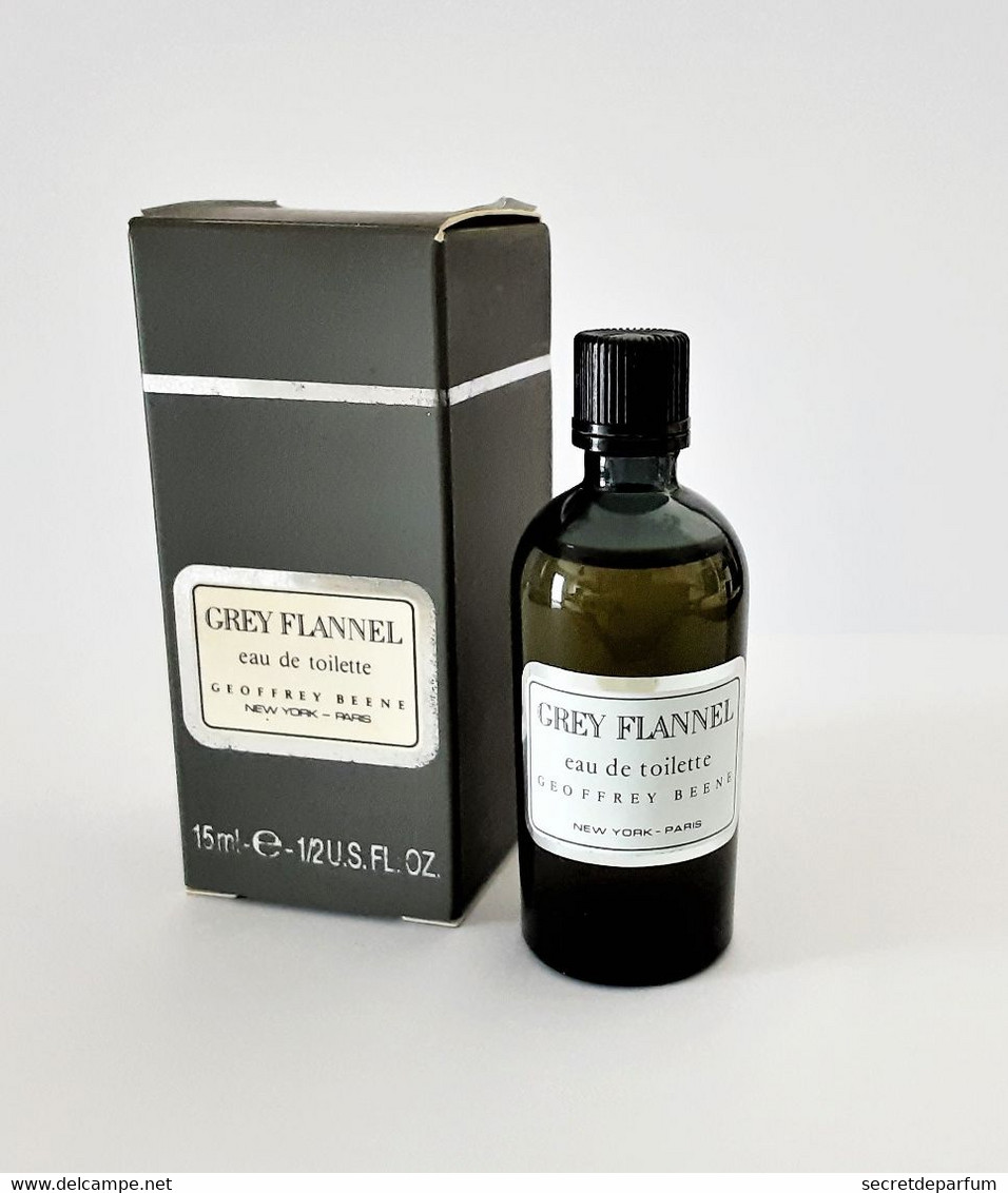 Miniatures De Parfum GREY FLANNEL De GEOFFREY BEENE EDT 15 ML + BOITE - Mignon Di Profumo Uomo (con Box)