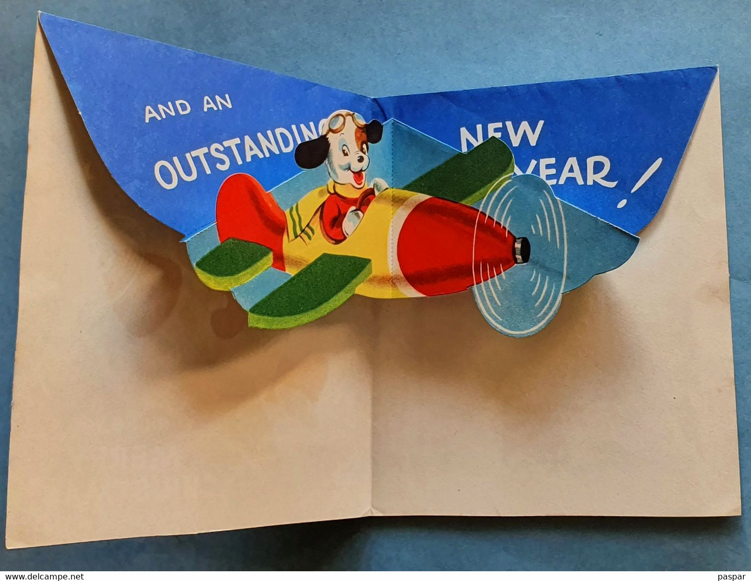 Ancienne Carte à Système Merry Christmas Joyeux Noël - Fun's A Poppin' - Made In USA - Altri & Non Classificati