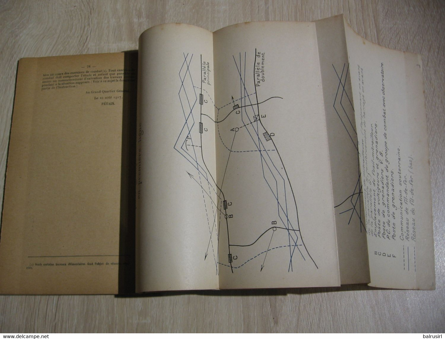 Instruction: Organisation Du Terrain Troupes Toutes Armes 1917 - 1914-18