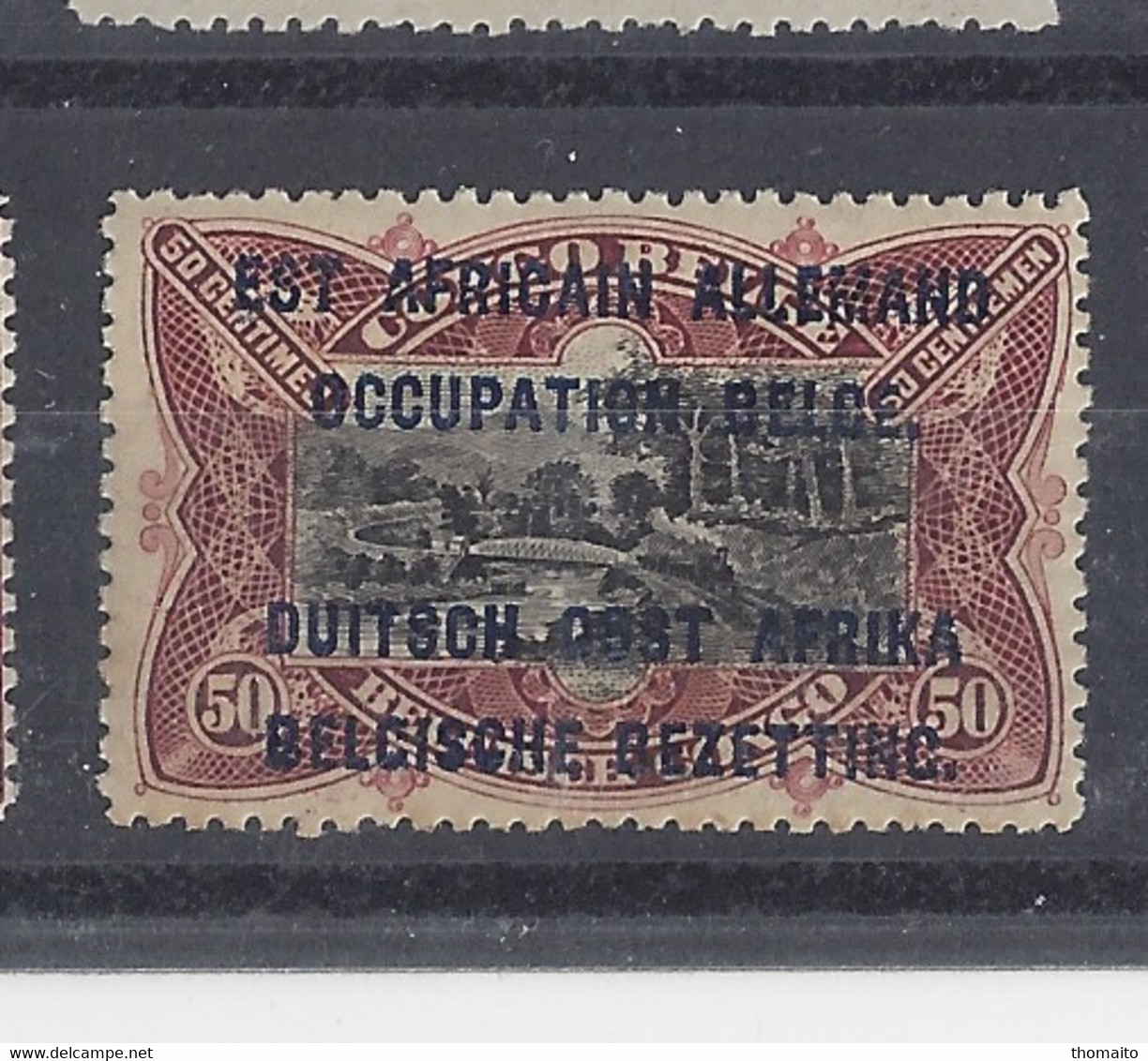 Ruanda-Urundi - Belg. Bezetting/Occupation Belge - 1916 33B - **/NSC/MNH - Neufs