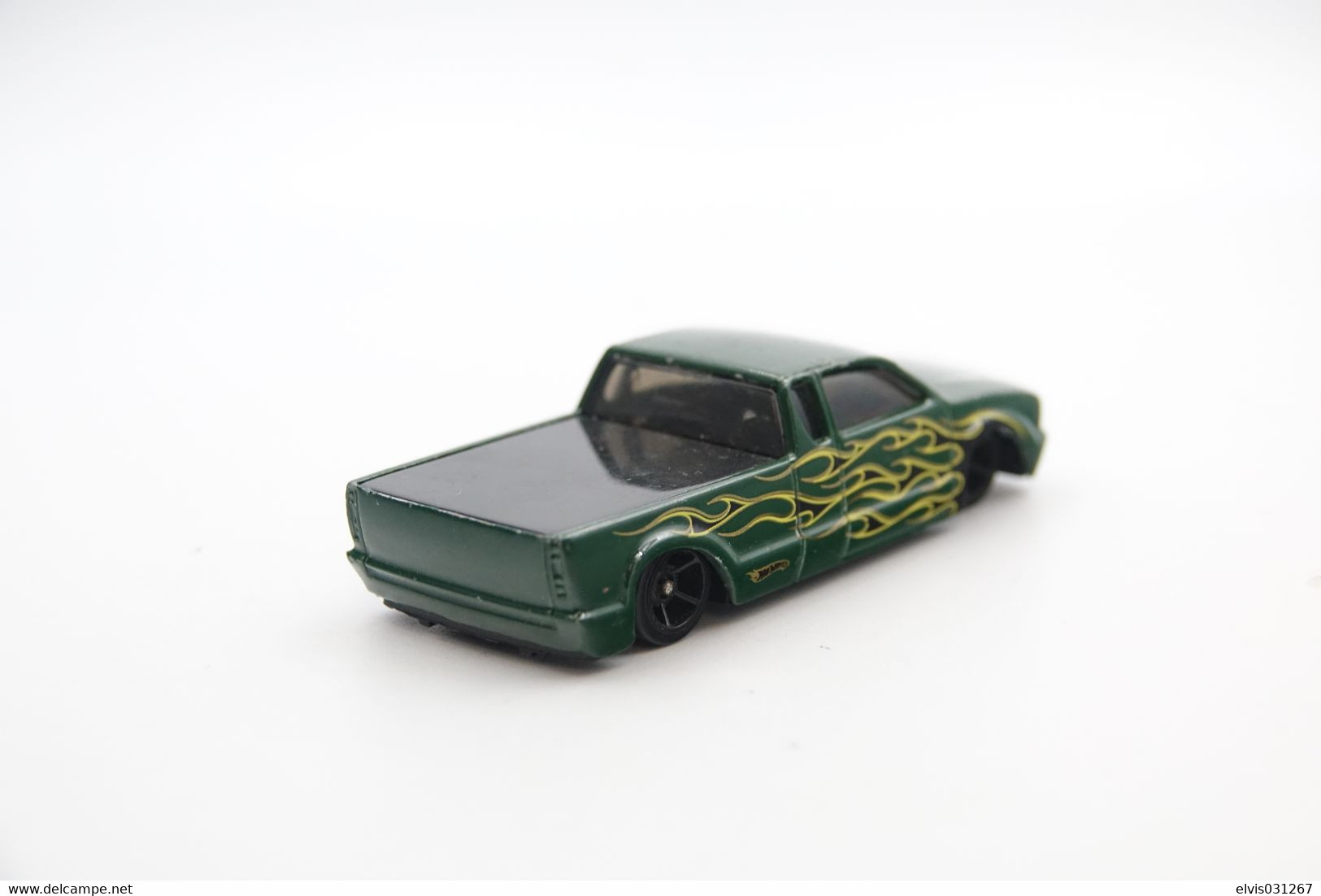 Hot Wheels Mattel Steel Flame Lowrider Pickup Truck -  Issued 2008, Scale 1/64 - Matchbox (Lesney)