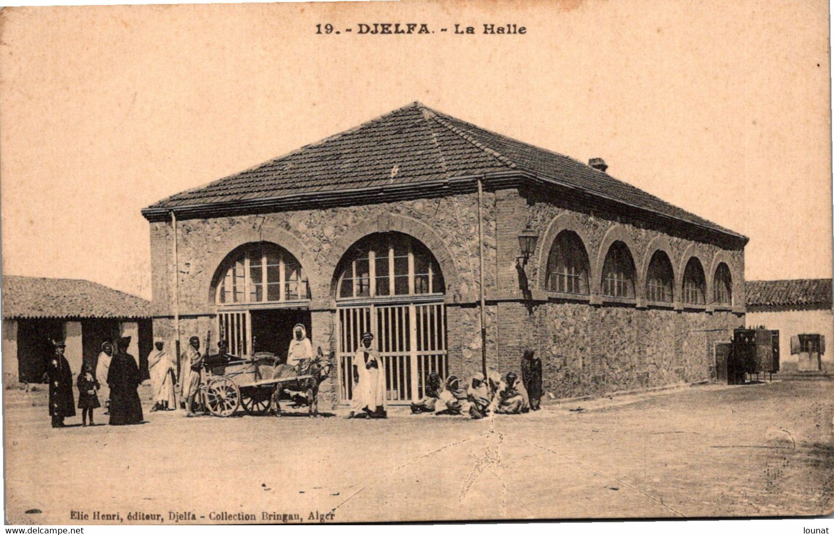 DJELFA - La Halle - - Djelfa