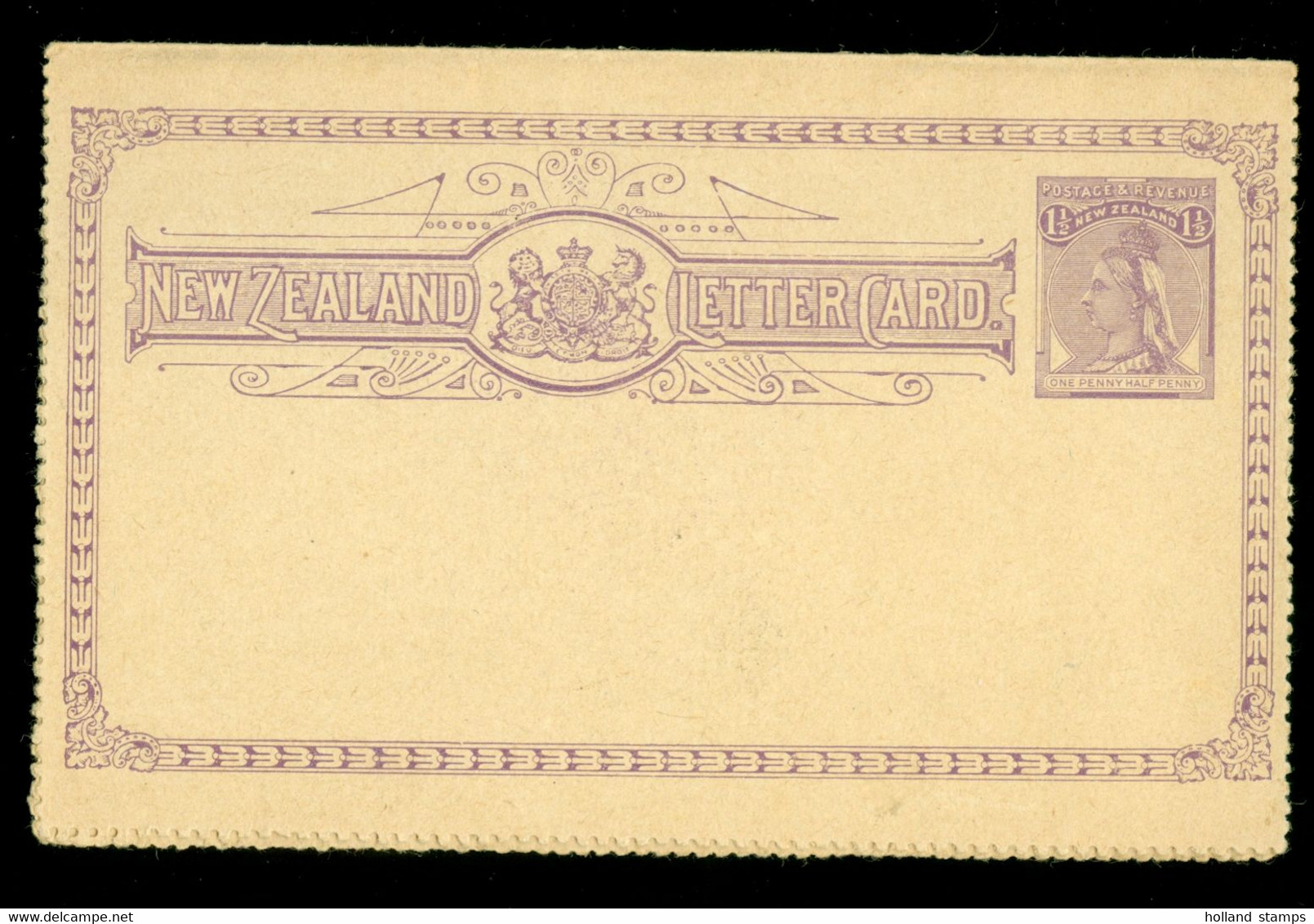 NEW ZEALAND * OLD POSTCARD *  LETTER CARD * AROUND 1900 * Mint   (12.136b) - Brieven En Documenten