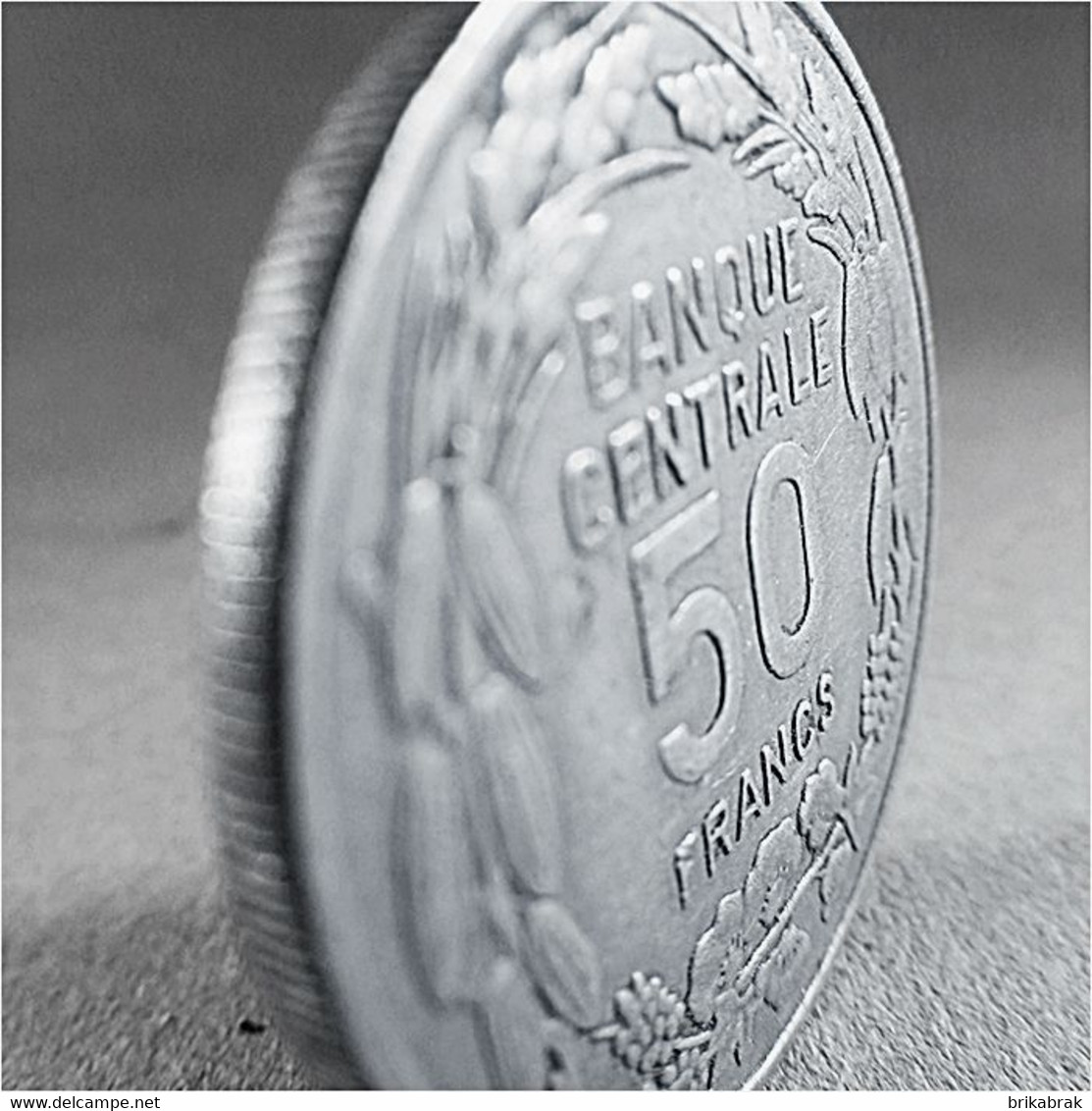PIECE 50 FRANCS CAMEROUN 1960 - Monnaie Afrique Bazor - Kamerun