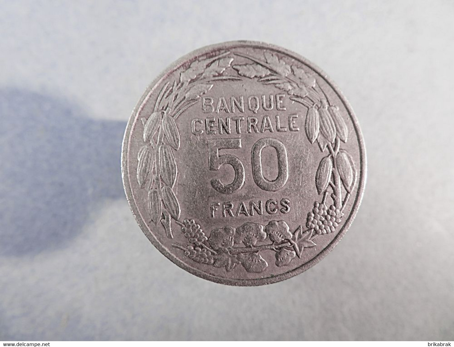 PIECE 50 FRANCS CAMEROUN 1960 - Monnaie Afrique Bazor - Cameroun