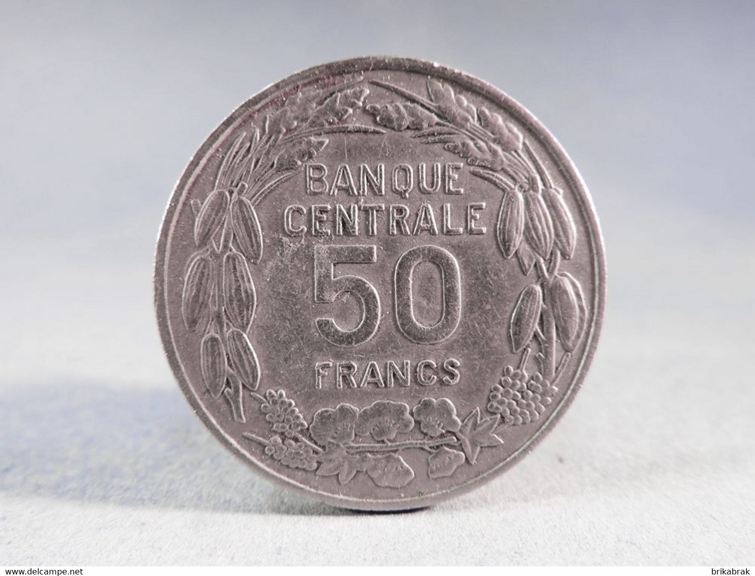 PIECE 50 FRANCS CAMEROUN 1960 - Monnaie Afrique Bazor