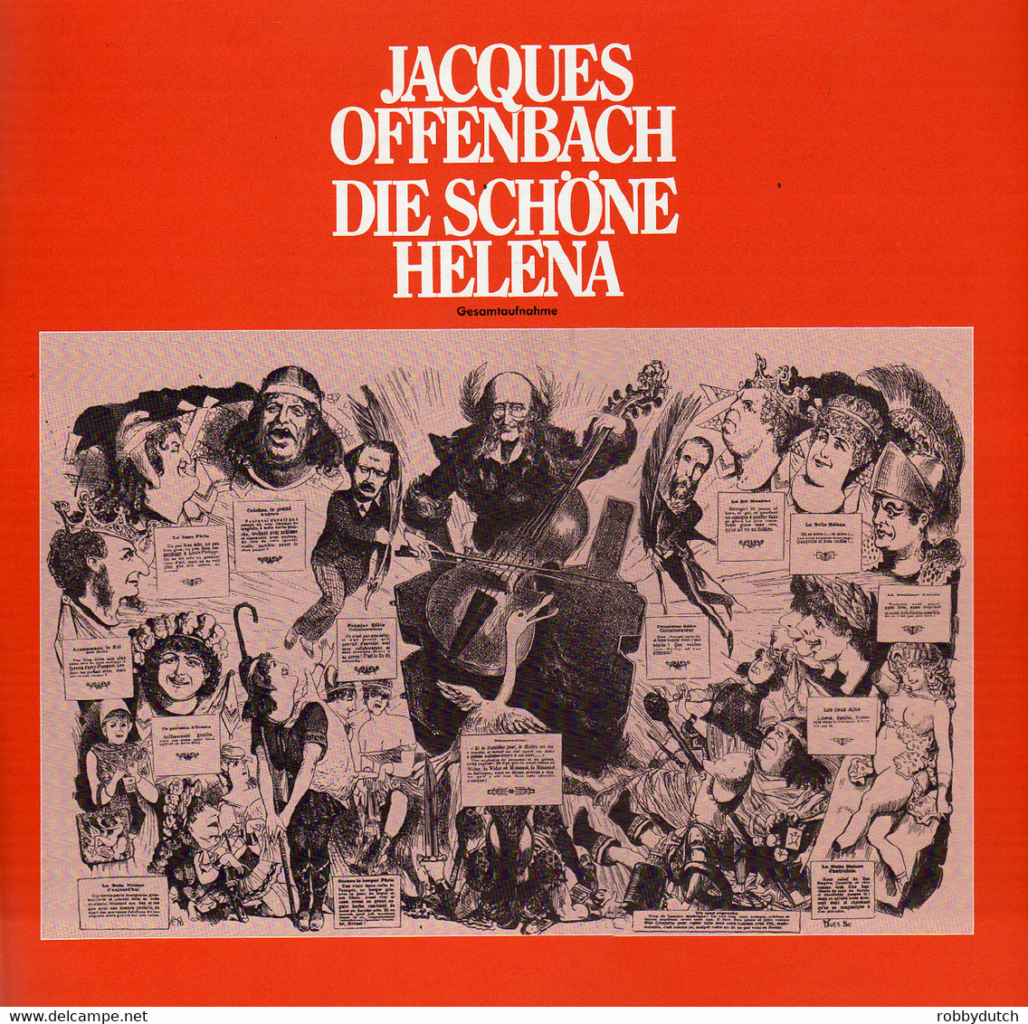 * 2LP Box *  JACQUES OFFENBACH : DIE SCHÖNE HELENA (Germany 1980 EX!!) - Opéra & Opérette