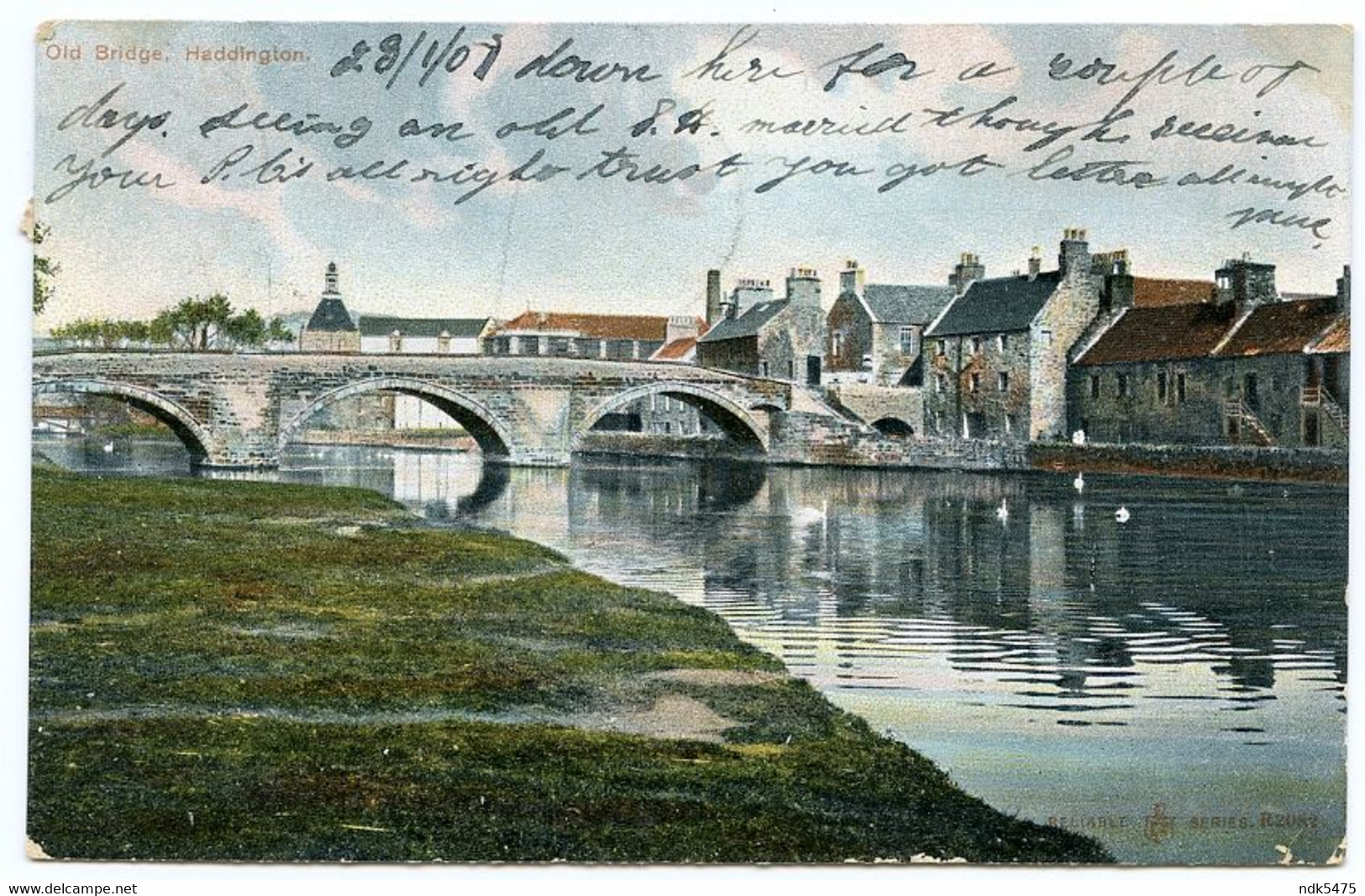 HADDINGTON : OLD BRIDGE / ADDRESS - SOUTH AFRICA, BLOEMFONTEIN, ORANGE STREET (PETERSON) - East Lothian