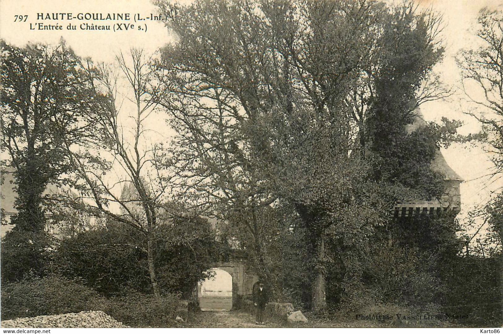 Haute Goulaine * Entrée Du Château De La Commune - Haute-Goulaine