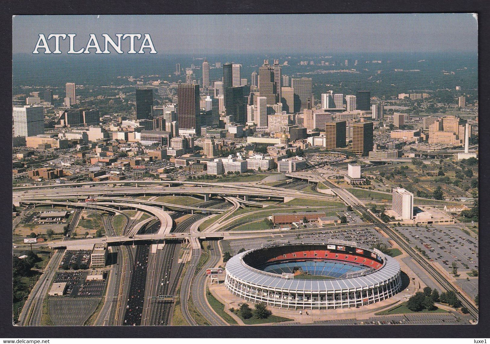 USA , ATLANTA , STADION , OLD POSTCARD - Atlanta