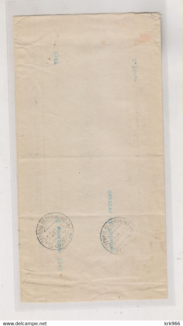 ITALY TRIESTE A 1945  AMG-VG Nice Cover MONFALCONE - Poststempel