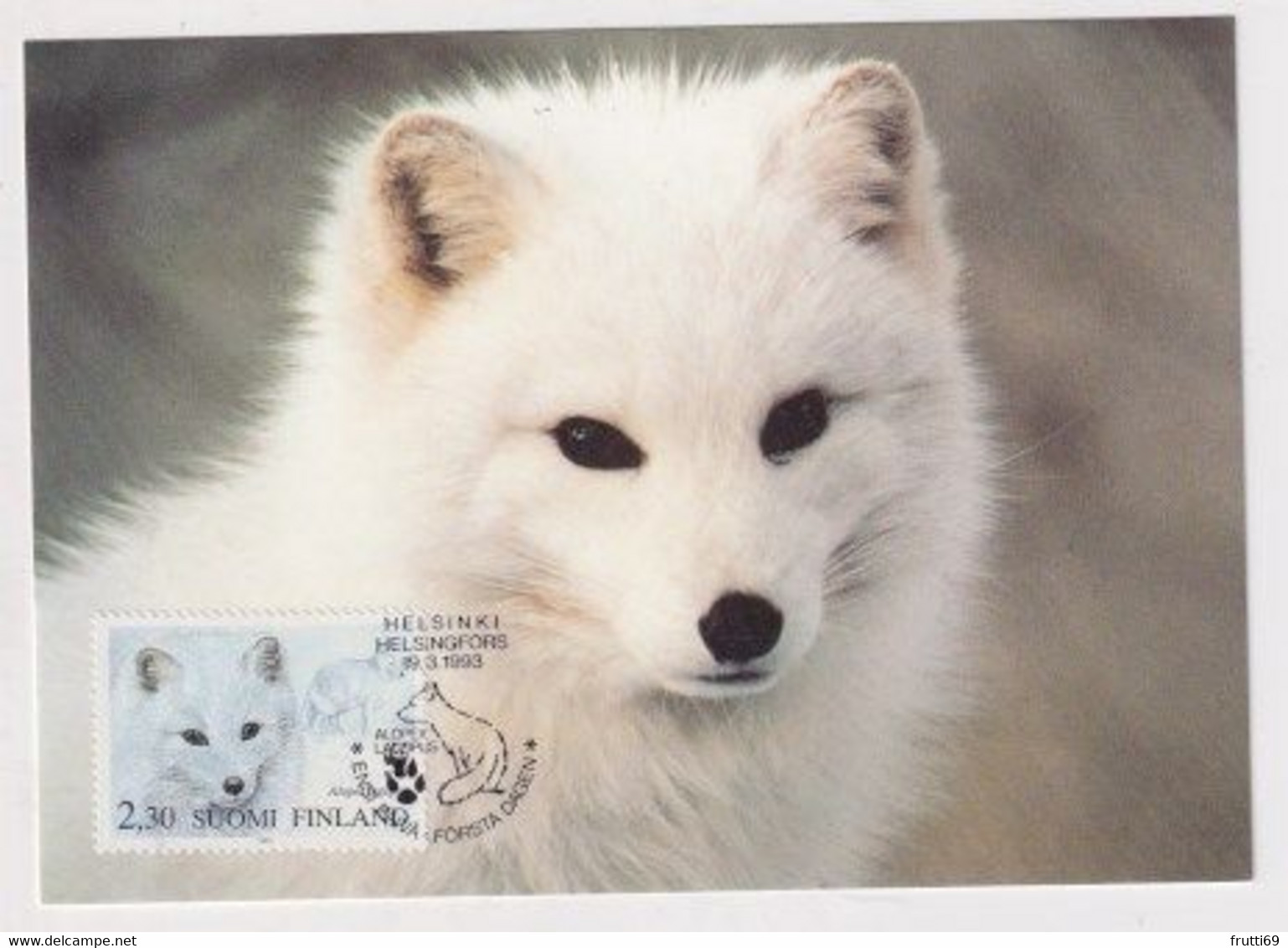 MC 034307 FINLAND - Arcitc Fox - Maximum Cards & Covers